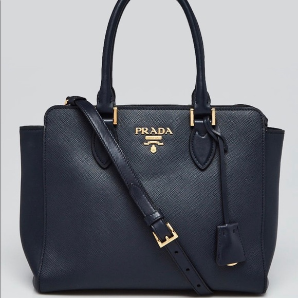 Prada Handbags - 🔥🔥 Prada Saffiano crossbody navy bag